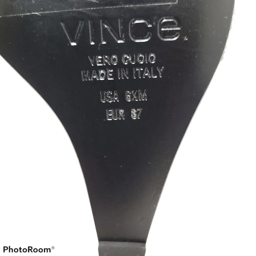 VINCE LANIE Calf Hair Wedge‎ Boots SIZE 6.5